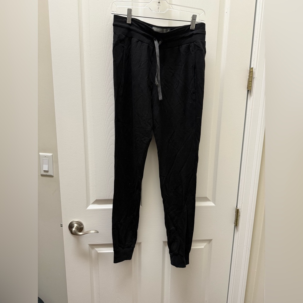 Icebreaker Classic Black Merino Crush joggers